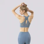 High-intensity running underwear beauty back quick-drying sports vest mesh fitness yoga bra