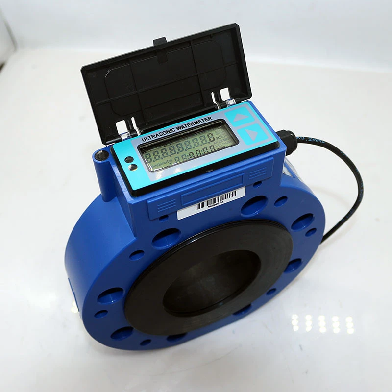 High Performance IP68 Protection Sandwich-typed Ultrasonic Water Meter DN80 Ultrasonic Flowmeter RS485 Flow Meter