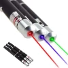 High Powerful Beam Light Green/Red/Blue Purple 405nw Laser Pointer Pen Cat Laser Toy