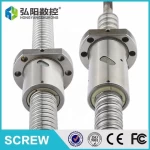 High Precision ball screw TBI SFU 1605 1610 2505 2510 3505 3510 ball screw nut  BKBF10 12 15 17 20 25 30 35 40