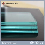 High quality 10mm price per square meter of tempered glass