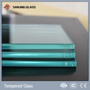 High quality 10mm price per square meter of tempered glass