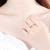 Import High Quality 925 Sterling Silver 1ct D Color Round Brilliant Moissanite Ring 18k White Gold Plated 6 Claws Classic Ring Band from China