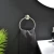 Import High quality bathroom stainless steel accessories swiveling round shape towel ring from China