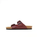 High quality casual cork sandals 2.5mm thick genuine leather big size 38-48 men cork sandals