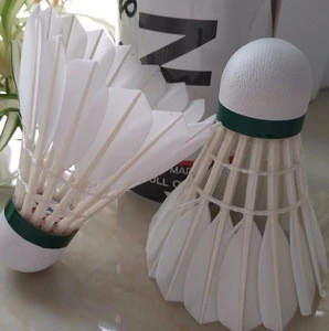 High Quality Competition Class A Goose Feather Badminton/Shuttlecock
