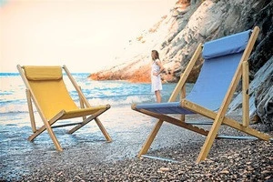 High Quality Customized Wooden Summer Beach Chair