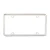 Import High quality durable custom design printed America blank license plate frames from China