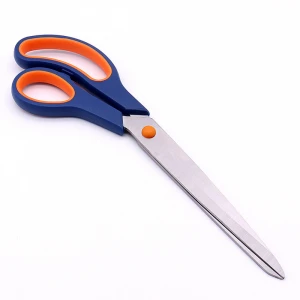 high quality german sewing scissor paper rubber handle paper cutting scissors office stationery