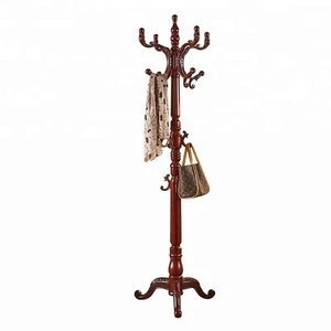 High Quality Legacy Decor  Wooden Standing Coat  rack
