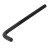 Import High quality M2.5*19mm*53mm black short hex key allen key from China