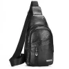 High quality Men Shoulder Bags Crossbody Anti-theft Chest Bag PU Leather Short Trip Messengers Bag