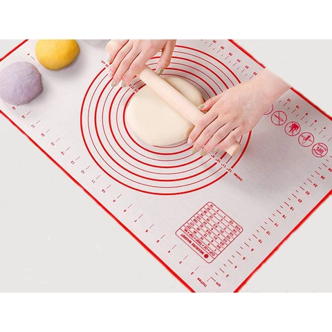 high quality 100% non-stick Fast Clean non stick silicone pastry mat rolling dough