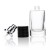 High Quality Refillable Pump Sprayer Cylinder Round Transparent Glass 30ml 50 Ml 100ml Perfume Bottle with Gift Box