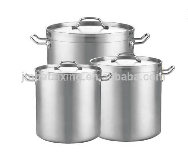 High Quality Stainless Steel StockPots Cooking Stock Pot for Restaurant