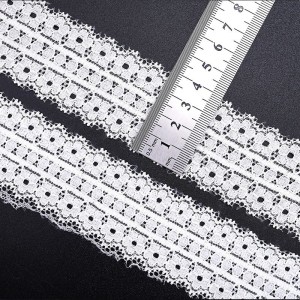 High Quality Stretch 90%Nylon 10%Spandex Lace Fabric for Underwear 01610
