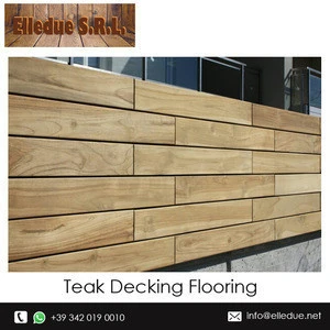 High Quality Teak Decking Outdoor Wood Flooring Made In Itality
