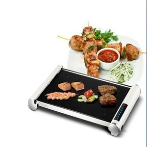 High strength &amp; tempered micro crystal glass plate BBQ GRILL