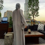 HJ XMDR00122 New Designs Embroidery Flower Woman Islamic Clothing Robes Abaya Doubai Turkish Dresses