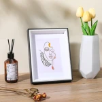 Home Decor Wall Art Picture Frames Sublimation Wooden Photo Frame