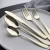 Import Homefavour PVD Titanium plated gold spoons, gold flatware, gold cutlery from China