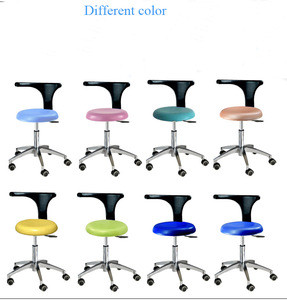 Hospital Dental Equipment Mobile Height Adjustable Doctor Chairs Dental Stool With Wheel