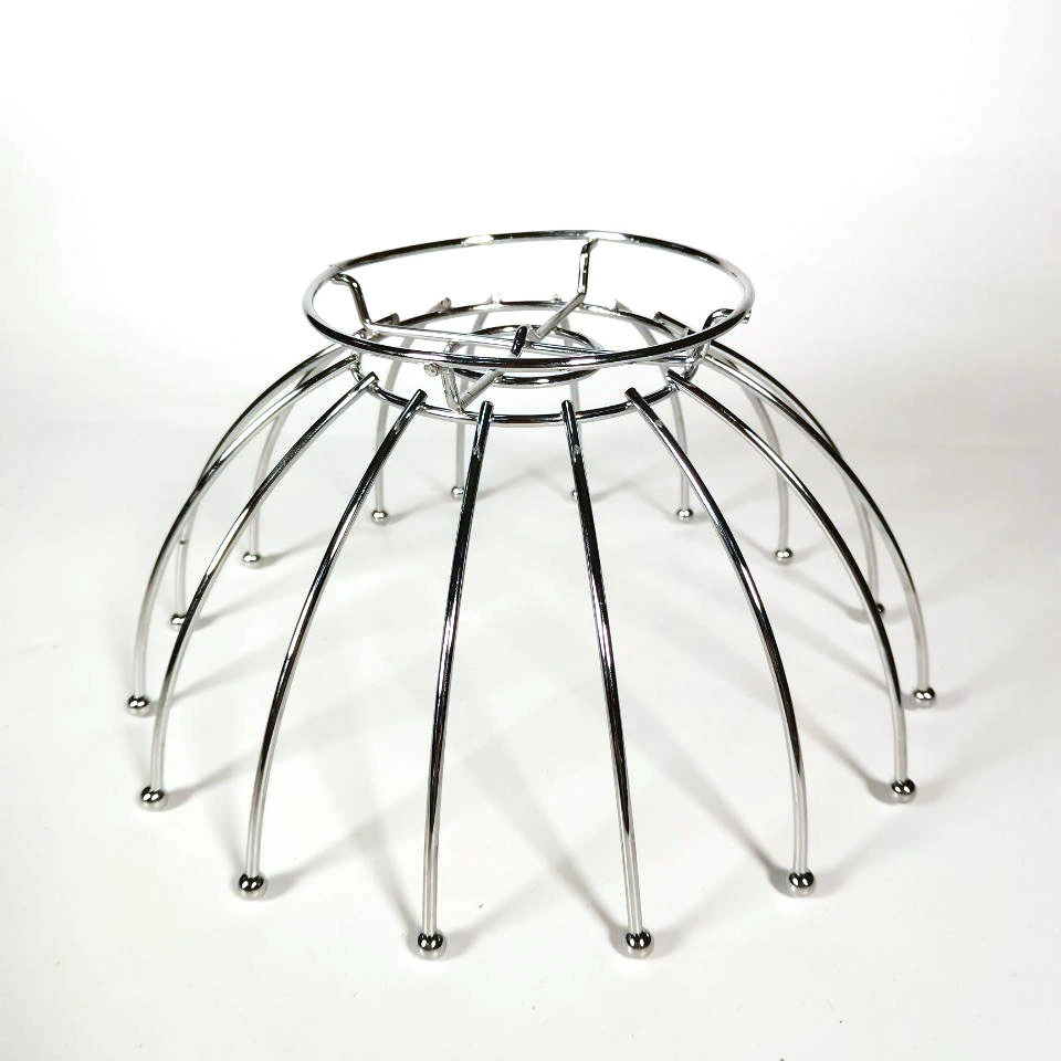 Hot designed and good quality Stainless steel fruit basket , modern wire fruit bowl, round stainless steel wire fruit basket