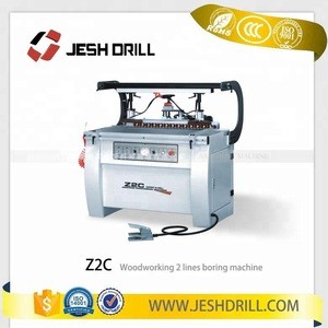 Hot Sale 2 lines wood board multi-hole drilling boring machine JESH Factory Z2C Fast Speed