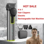 HOT SALE 4 in 1 Hair Clippers Electric Rechargeable Hair Machine Cut Electric Hair Clipper