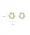 Import Hot sale 925 silver needle olive branch zircon pearl Stud earrings jewelry 2020 from China