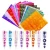 Import hot sale adhesive Laser Holographic Fire Flame Finger Nail Art Sticker for Nail Decorations 16pcs/set from China