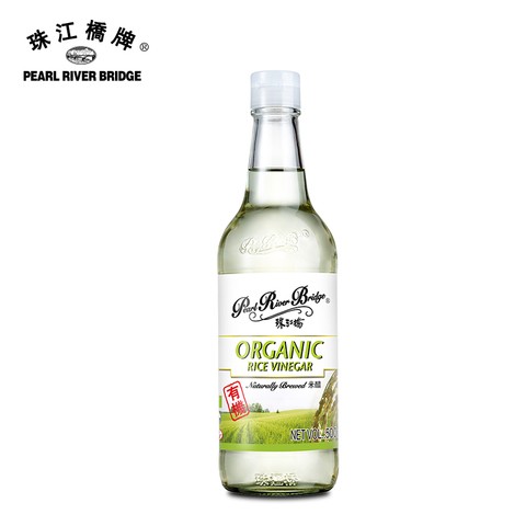 Hot Sale Factory Price Healthy Seasoning Non-GMO White Vinegar Pearl River Bridge 500ML Glass Bottle PRB Organic Rice Vinegar