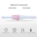 hot sale hair curler automatic pink electric curler hot curlers
