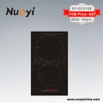 Hot sale promotional commerical small double induction cooker parts