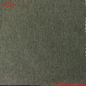 hot sale twill 100D heavy 2 tone cation melange polyester spandex fabric for sports wear