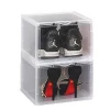 hot sell plastic folding shoe box storage