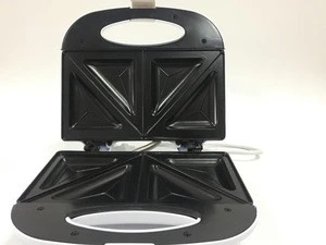 Hot seller Sandwich Maker 2 Slices Sandwich Toaster 750W Black/White