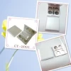 hot selling 4 holes eye shadow case with mirror,empty eyeshadow boxes Model CY-2091