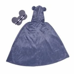 Hot Selling Kids Cartoon Halloween Costume Mouse Cloak Face Embroidery With Mouse Mask