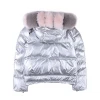 Hot selling Large Real Natural Fox Fur Winter Jacket with low price