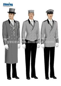 hotel doorman uniform/hotel uniform