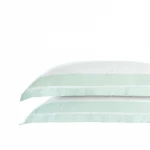 hotel linen 100% cotton sateen bed linen white bedding set 4 pcs  300TC with nice colored applique