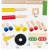Hotsale Wooden Children&#39;s Tool Set Toys Repair Pretend Play Wooden Tool Box Tool Kit