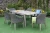 Import Hottest Design Wicker Poly Rattan PE Dining set table and 8 chairs Outdoor furniture from Vietnam