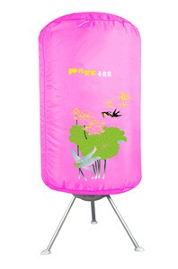 Household Portable PTC Heating aluminum free standing clothes dryer