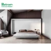 HT073 HPL dining sets packages bed room set king hotel bedroom furniture Shunde Factory Customized