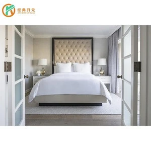 IDM-344 Modern Hotel Apartment Bed Room Furniture For Sale For Hotel Bed Bedroom