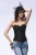 Import IN Stock Items Black Color Sexy Lace Up Overbust Corset Women Body Trainer from China