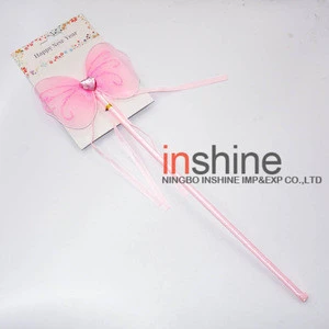 IN49654 Hot selling party girls shining glitter princess butterfly magic wand