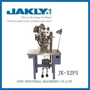 Industrial Double-eyelet setting shoe making machine JK-X2F5